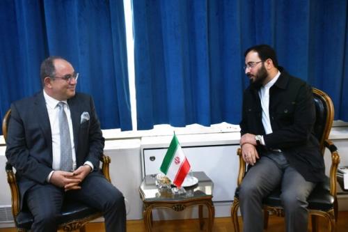 دیدار یکی از مدیران وزارت ارشاد با سفیر تونس در تهران