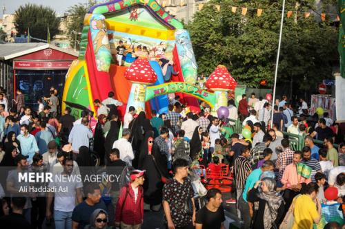 خادمان نوجوان غدیر میدان دار شدند