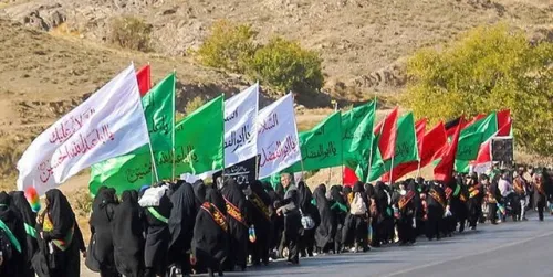 ورود بالاتر از 2500 زائر پیاده تا ظهر امروز به مشهد مقدس